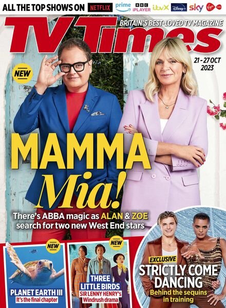 TV Times – 21 October 2023 Cover