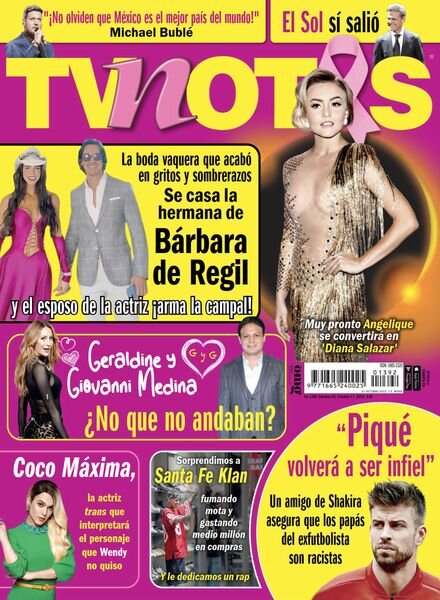 TvNotas – 17 Octubre 2023 Cover