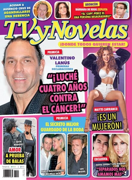 TVyNovelas Mexico – Octubre 9 2023 Cover
