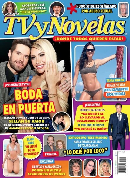 TVyNovelas Mexico – Septiembre 25 2023 Cover