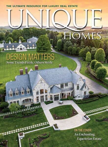 Unique Homes – Fall 2023 Cover