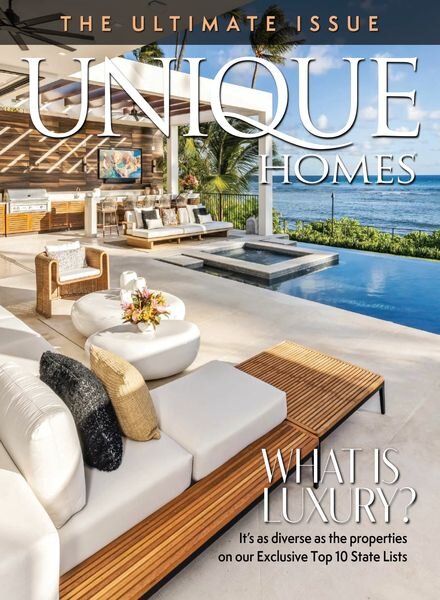 Unique Homes – Ultimate 2023 Cover