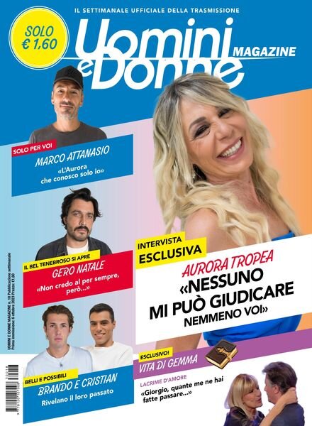 Uomini e Donne Magazine – 6 Ottobre 2023 Cover