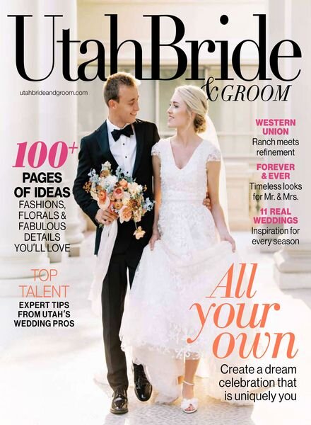 Utah Bride & Groom – Summer-Fall 2023 Cover