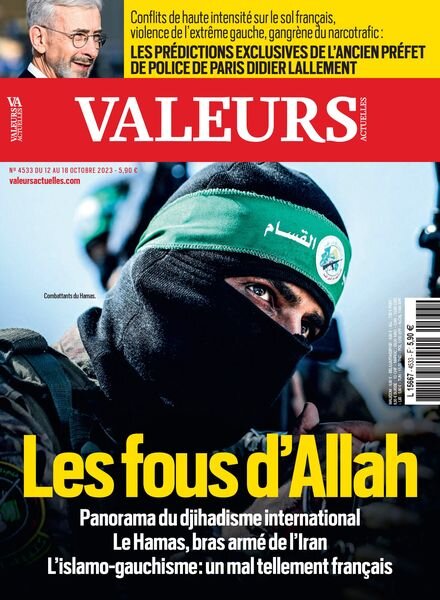 Valeurs Actuelles – 12 Octobre 2023 Cover