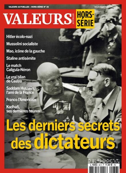 Valeurs Actuelles – Hors-Serie N 36 – Octobre 2023 Cover
