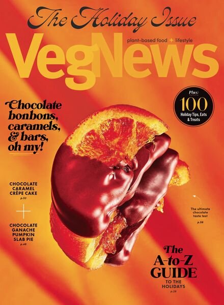 VegNews Magazine – Holiday 2023 Cover