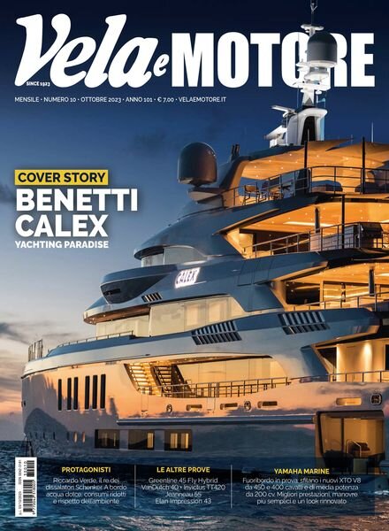 Vela e Motore – Ottobre 2023 Cover