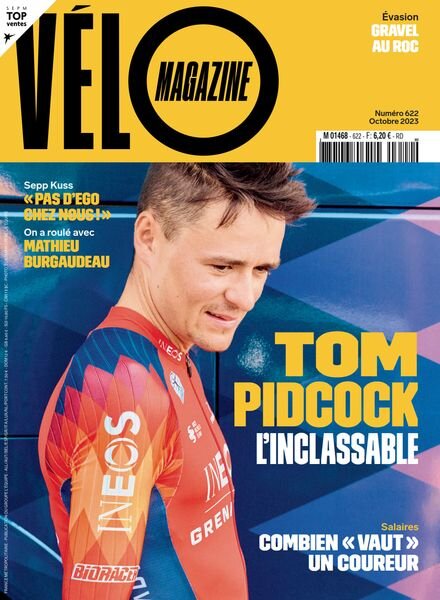 Velo Magazine – Octobre 2023 Cover