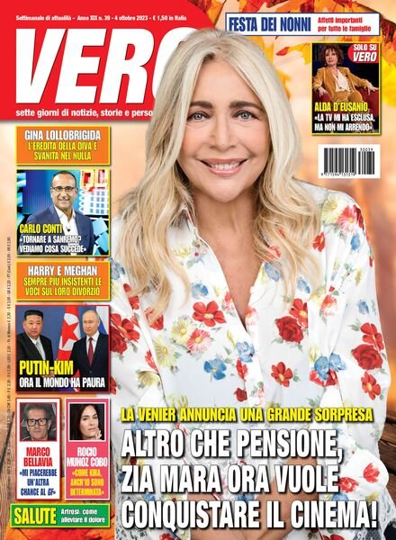 VERO – 4 Ottobre 2023 Cover