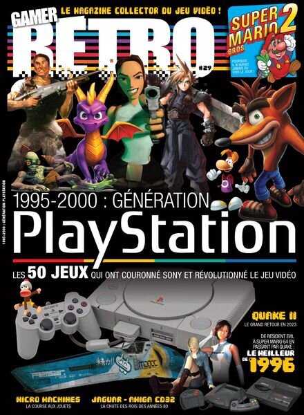 VideoGamer Retro – 1995-2000 Generation Playstation – Octobre 2023 Cover