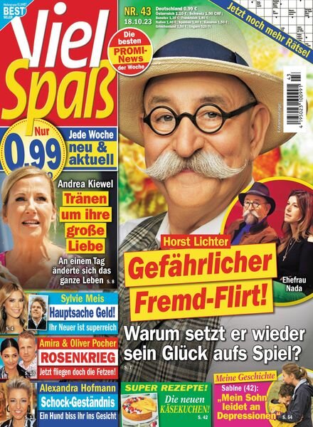 Viel Spass – 18 Oktober 2023 Cover