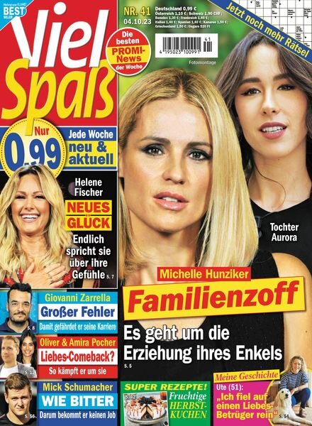 Viel Spass – 4 Oktober 2023 Cover