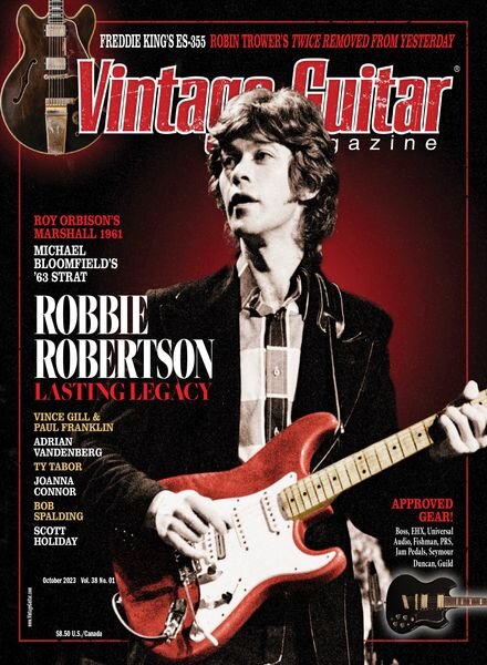 Vintage Guitar – October 2023 Cover