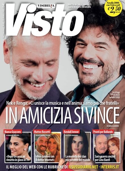 Visto – 12 Ottobre 2023 Cover