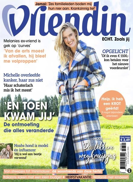 Vriendin – 3 Oktober 2023 Cover