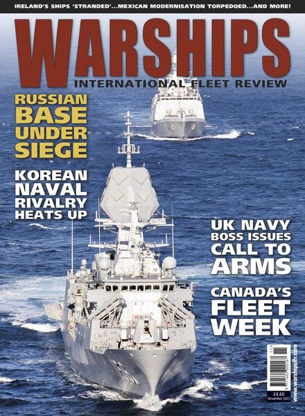 Warships International Fleet Review – November 2023 Cover