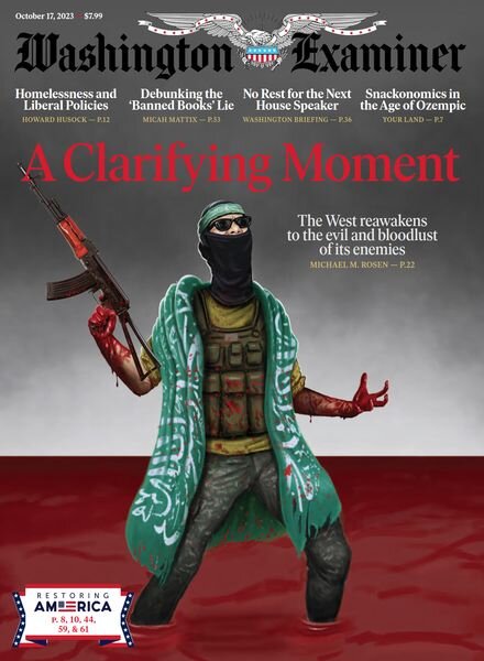 Washington Examiner – Issue 36 – October 17 2023 Cover