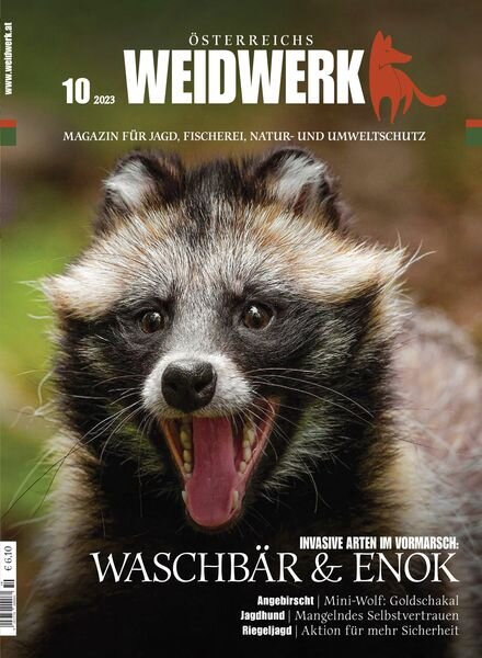 Weidwerk – Oktober 2023 Cover