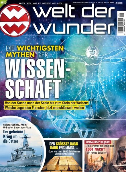 Welt der Wunder – November 2023 Cover