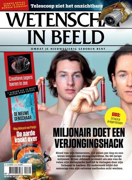 Wetenschap in Beeld – November 2023 Cover