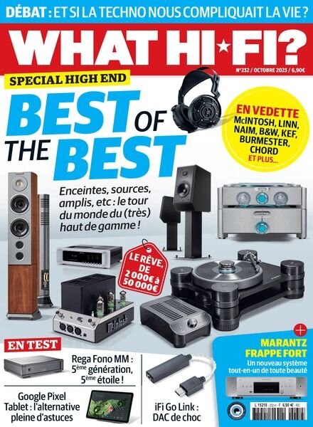 What HiFi France – Octobre 2023 Cover