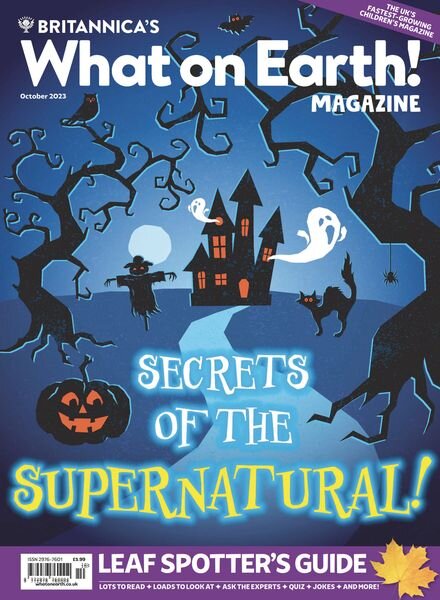 What on Earth! Magazine – October 2023 Cover