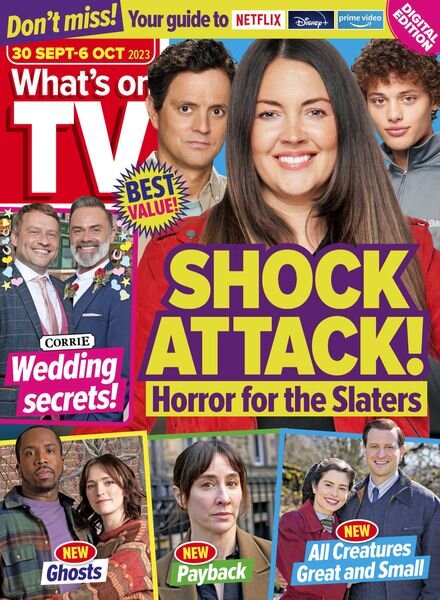 What’s on TV – 30 September 2023 Cover