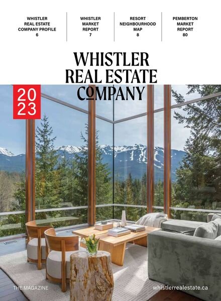 Whistler Real Estate Company Magazine – Summer-Fall 2023 Cover