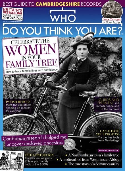 Who Do You Think You Are – November 2023 Cover