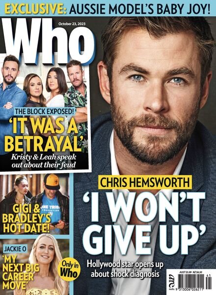 Who – Issue 41 – October 23 2023 Cover
