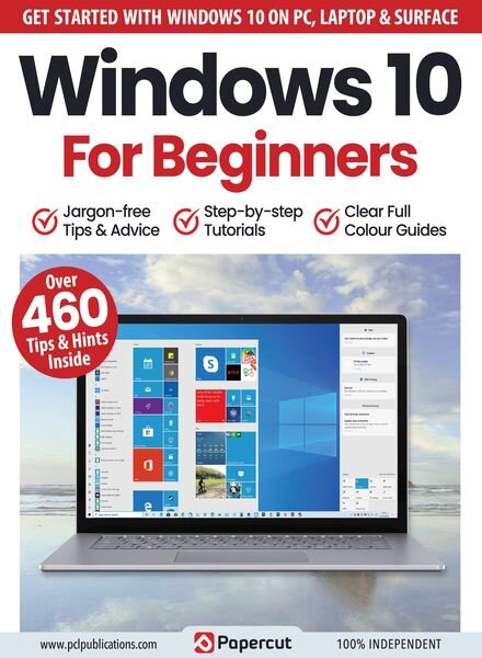 Windows 10 For Beginners – October 2023 Cover