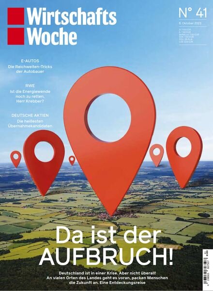 Wirtschaftswoche – 06 Oktober 2023 Cover