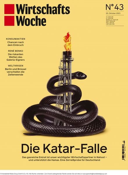 Wirtschaftswoche – 20 Oktober 2023 Cover