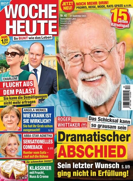 Woche Heute – 27 September 2023 Cover