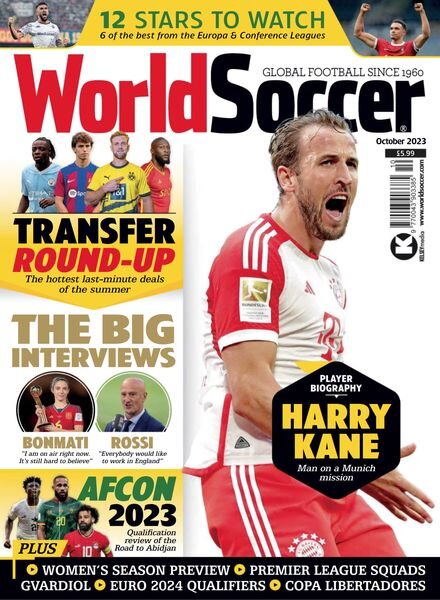 World Soccer – October 2023 Cover