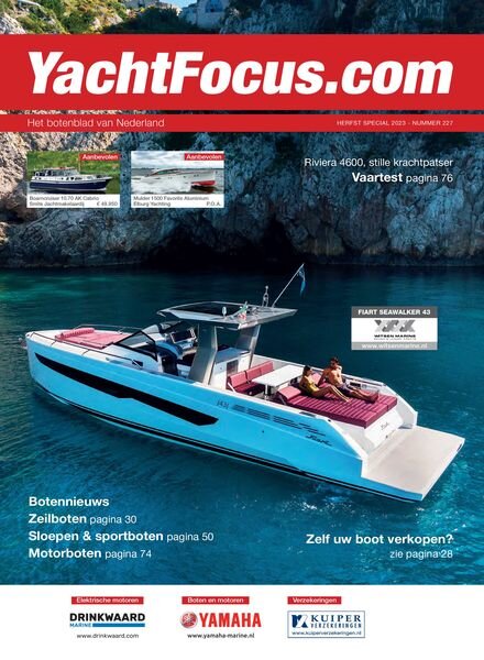 YachtFocus Magazine – Herfst Special 2023 Cover