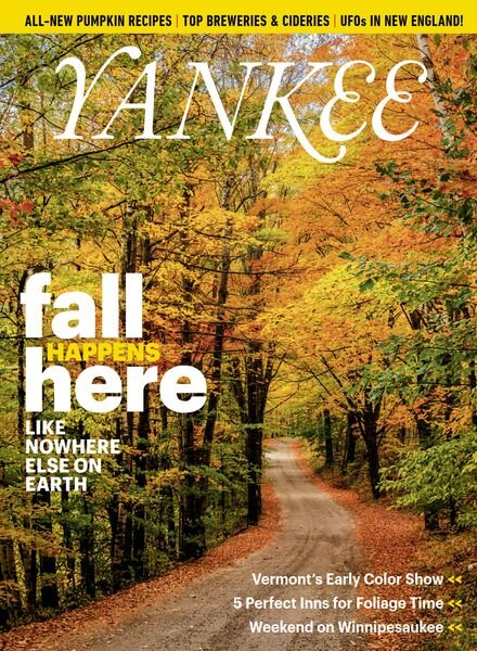 Yankee Magazine – September-October 2023 Cover