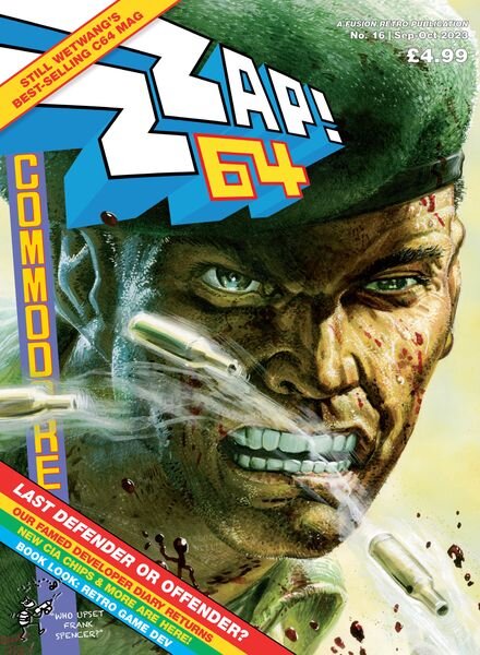 ZZAP! 64 Magazine – Issue 16 – September-October 2023 Cover