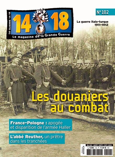14-18 La Grande Guerre – Aout-Octobre 2023 Cover
