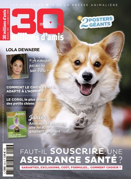 30 Millions d’Amis – Novembre 2023 Cover