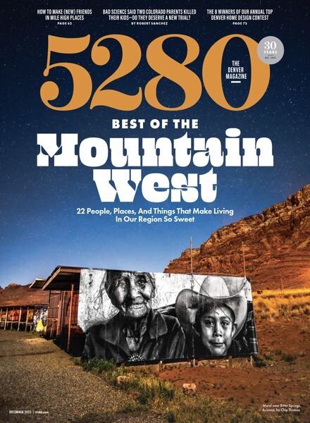 5280 Magazine – December 2023 Cover