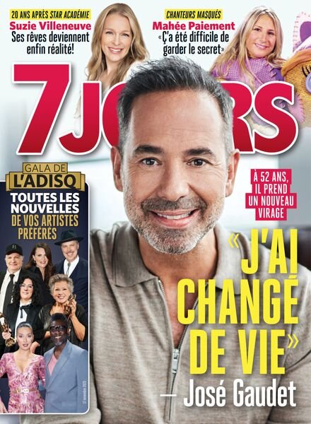 7 Jours – 17 Novembre 2023 Cover