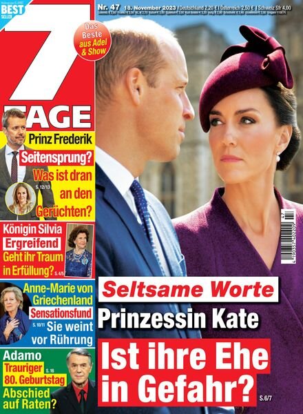 7 Tage – 18 November 2023 Cover