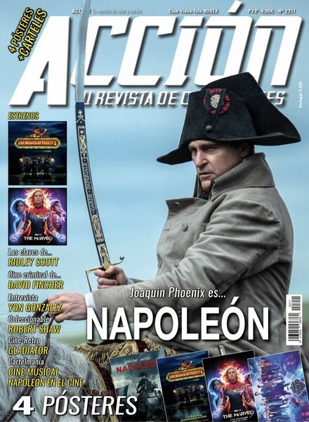 Accion Cine-Video – Noviembre 2023 Cover