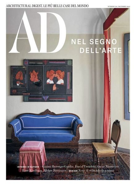 AD Architectural Digest Italia – Dicembre 2023 Cover