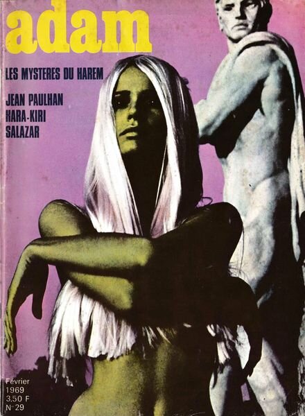 Adam – N 29 Fevrier 1969 Cover