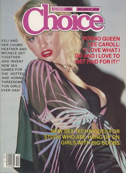 Adam’s Choice – Vol 02 N 12 December 1983 Cover