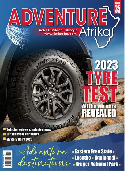 Adventure Afrika – Issue 35 – November 2023 Cover