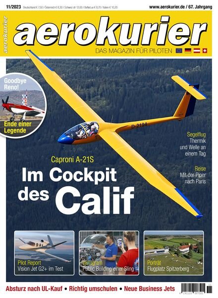 Aerokurier Germany – November 2023 Cover